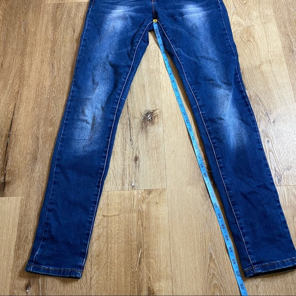 High Waisted Stretch Skinny Jeans by Bamboo Jeans. - Picture 12 of 16